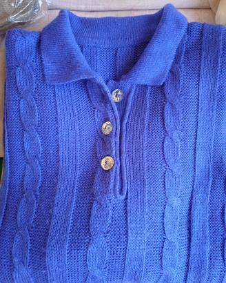 Vestito lungo in lana
