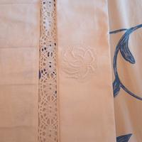 Teli asciugamani ricamati vintage 