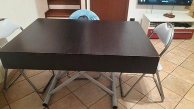 tavolo 12 posti rovere scuro