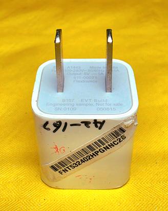 ✅ Prototipo Apple Alimentatore A1443 5V 1A Raro