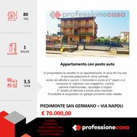 Appartamento in centro con 2 camere+posto auto