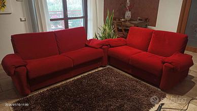 Divano 3 posti con letto + divano 2 posti