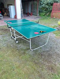 Ping pong + assi di ricambio, racchette e palline