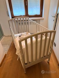 Lettino Pali Ciak bianco