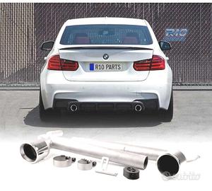 KIT SCARICO CON TERMINALI BMW F30 F31 LOOK M PERFO