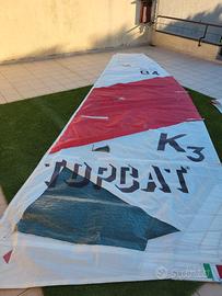 Vela Randa catamarano Topcat K3