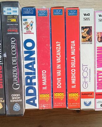 Lotto grandi film in VHS