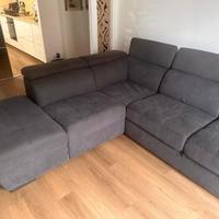 Divano letto con penisola