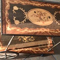 Carrello bar vintage + comodino