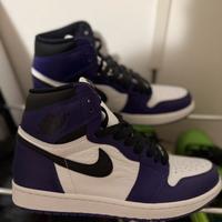 Jordan 1 high court purple 42 originali.