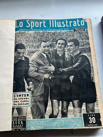 Riviste rilegate spirtive storiche anni 50