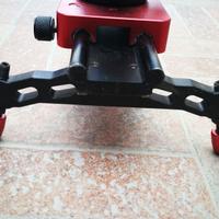 Professional slider 120 cm + testa sferica