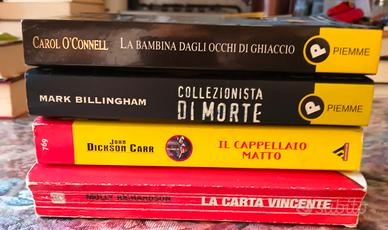 Lotto 4 libri Gialli-Thriller  