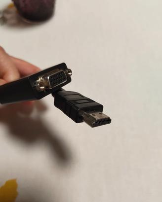 Adattatore HDMI m VGA f.  10cm