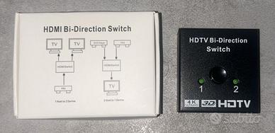 Switch HDMI Bidirezionale 4K 3D