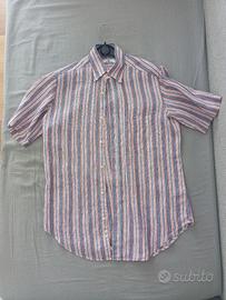Camicia a maniche corte Egon Furstenberg fantasia