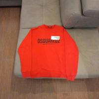 felpa dsquared rossa