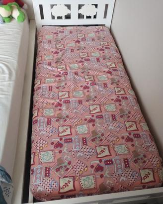 lettino / letto Ikea bambini 75x160 cm + materasso
