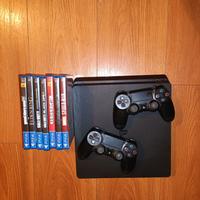 PlayStation 4 + 2 Controller + Giochi