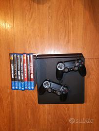 PlayStation 4 + 2 Controller + Giochi
