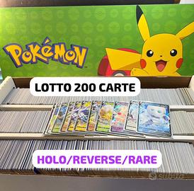 Pokemon 200 carte