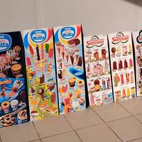 tabelle gelati vintage 
