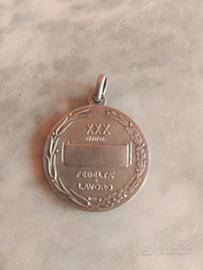 medaglia argento commemorativa ministero 