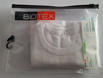 Maglia manica corta rete bimbo Biotex