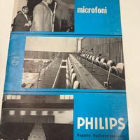Philips brochure anni 60 microfoni