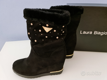 Stivaletti camoscio Laura Biagiotti