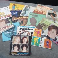 15 dischi in vinile 45 giri