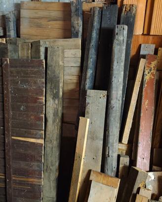 Travi e assi di legno varie misure e dimensioni