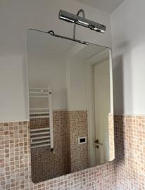 Specchio contenitore con luce