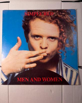 33 giri Lp Simply Red Men and Women 1 stampa 1987