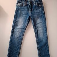 Jeggings jeans pantaloni Idexè 3-4 anni bambina 