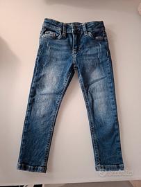 Jeggings jeans pantaloni Idexè 3-4 anni bambina 