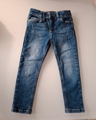 Jeggings jeans pantaloni Idexè 3-4 anni bambina 