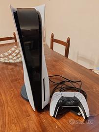 Playstation 5 con lettore cd e controller dualsens