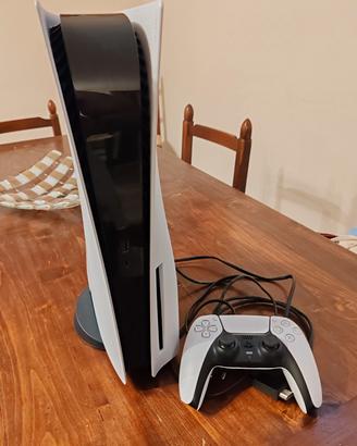 Playstation 5 con lettore cd e controller dualsens
