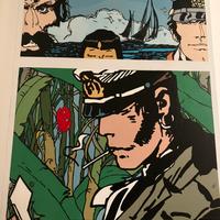Quadro olio corto maltese 0,90x1,010 cm