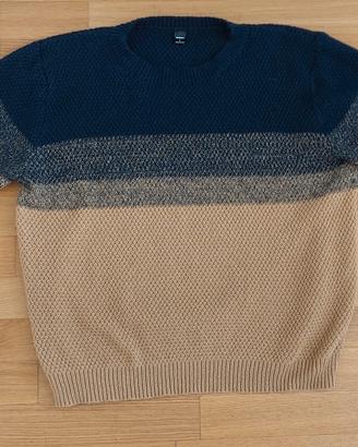 maglione multicolore 