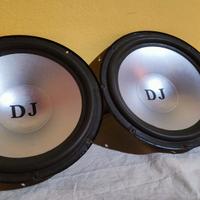 Coppia Woofer 25cm D-J