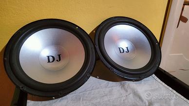 Coppia Woofer 25cm D-J