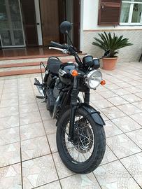 Triumph bonneville T100 black