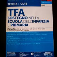 Libro Tfa Sostegno 2025 - Infanzia e Primaria. 