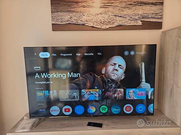 TV 65" TCL65P638 con Scatola