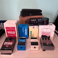 Pedali chitarra Boss, Electro Harmonic, Dunlop