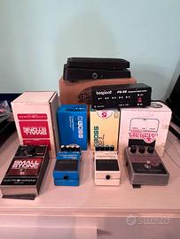 Pedali chitarra Boss, Electro Harmonic, Dunlop