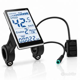 Display LCD M5 5-pin E-Bike Monopattino 24-60V