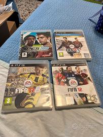 Giochi PS3 Fifa e Pes